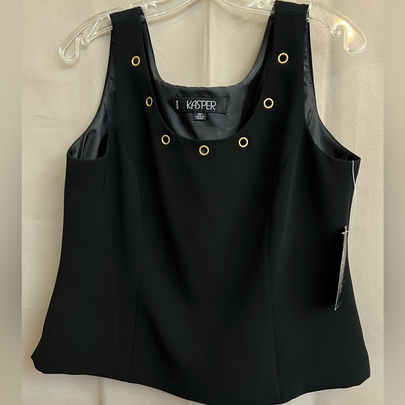 Kasper Petite Top and Blazer Set - Picture 4 of 5